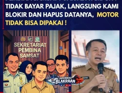 samsat nasional : tidak bayar pajak kendaraan diblokir