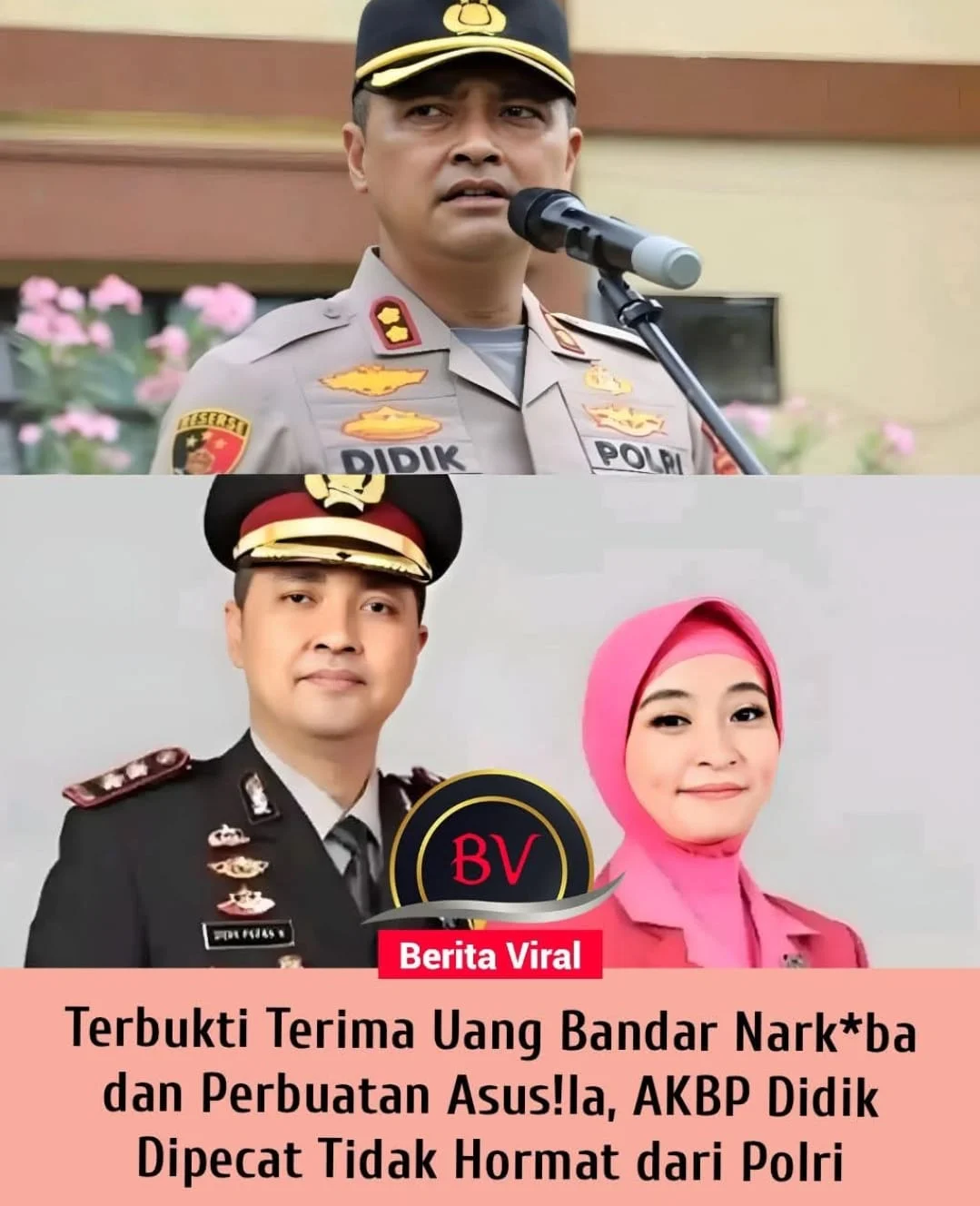 akbp didik mantan kapolres bima kota di pecat tidak hormat