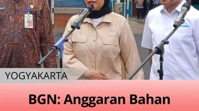 BNG : anggaran bagan makanan MBG Rp.8-10 ribu bukan 15 ribu