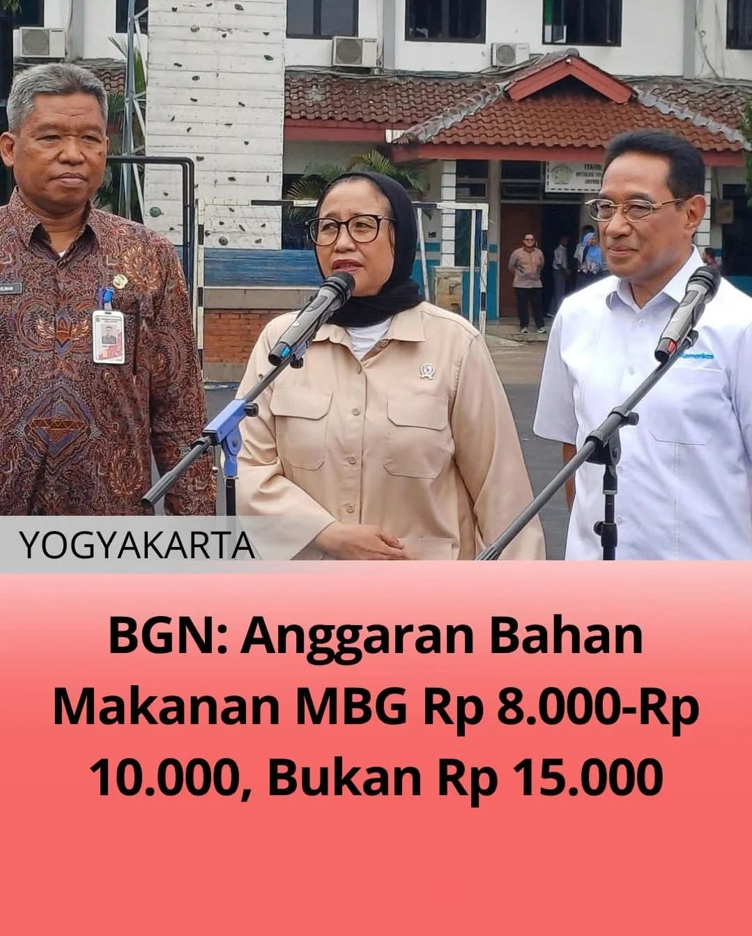 BNG : anggaran bagan makanan MBG Rp.8-10 ribu bukan 15 ribu