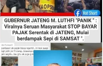 Gubernur Jateng Lupa “Nglakoni Ngayomi”: Rakyat Melawan dengan Menyepikan Samsat