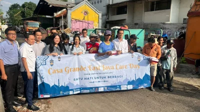 Casa Grande East Java Distribusikan 1.000 Paket Buka Puasa