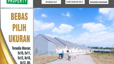 tanah kavling kawasan citraland 55 juta