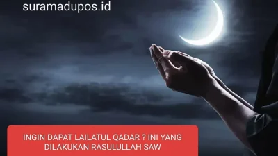ingin dapat lailatul qadar, ini yang dilakukan rasulullah saw