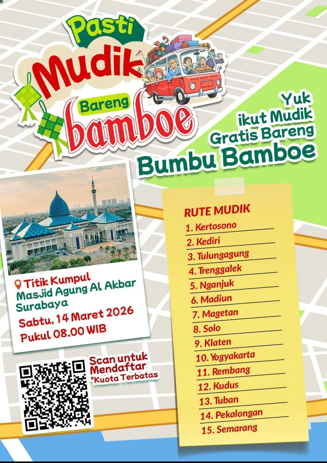 Mudik bareng bamboe