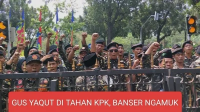 gus yaqut ditahan kpk banser ngamuk