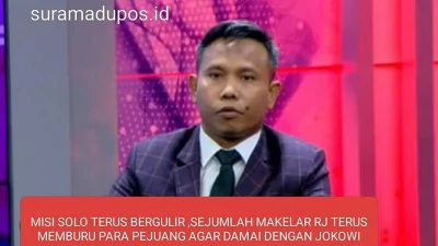 MISI SOLO TERUS BERGULIR, SEJUMLAH MAKELAR RJ TERUS MEMBURU PARA PEJUANG AGAR MAU DAMAI DENGAN JOKOWI