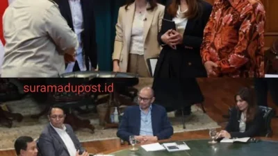 PRESIDEN PRABOWO UNDANG JURNALIS,PENGAMAT DAN PAKAR DI HAMBALANG : HASBI TEGANG