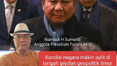 Kondisi negara makin sulit di tengah gejolak geopolitik Timur tengah.