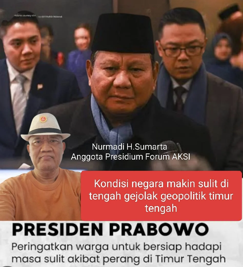 Kondisi negara makin sulit di tengah gejolak geopolitik Timur tengah.