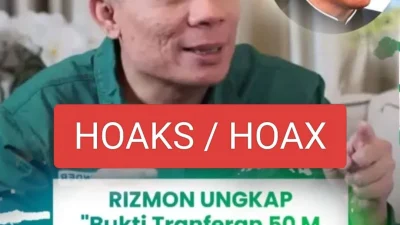 hoaks rismon bongkar 2 m untuk ijazah palsu jokowi