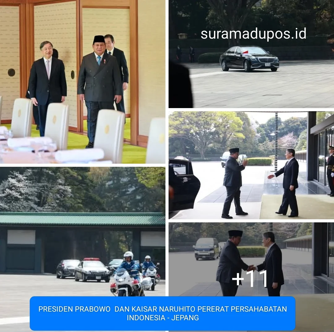 Hangat di Istana Kekaisaran: Presiden Prabowo dan Kaisar Naruhito Pererat Persahabatan Indonesia-Jepang