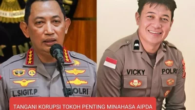 aipda viky mundur dari kepolisian usai tangani korupsi tokoh penting minahasa