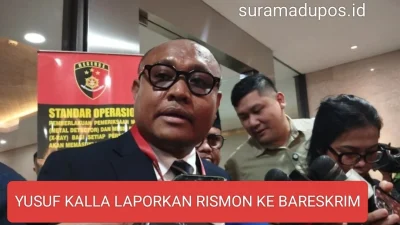 JUSUF KALLA (JK) RESMI LAPORKAN RISMON KE BARESKRIM