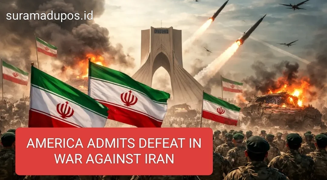 AMERICA ADMITS DEFEAT IN WAR AGAINST IRAN