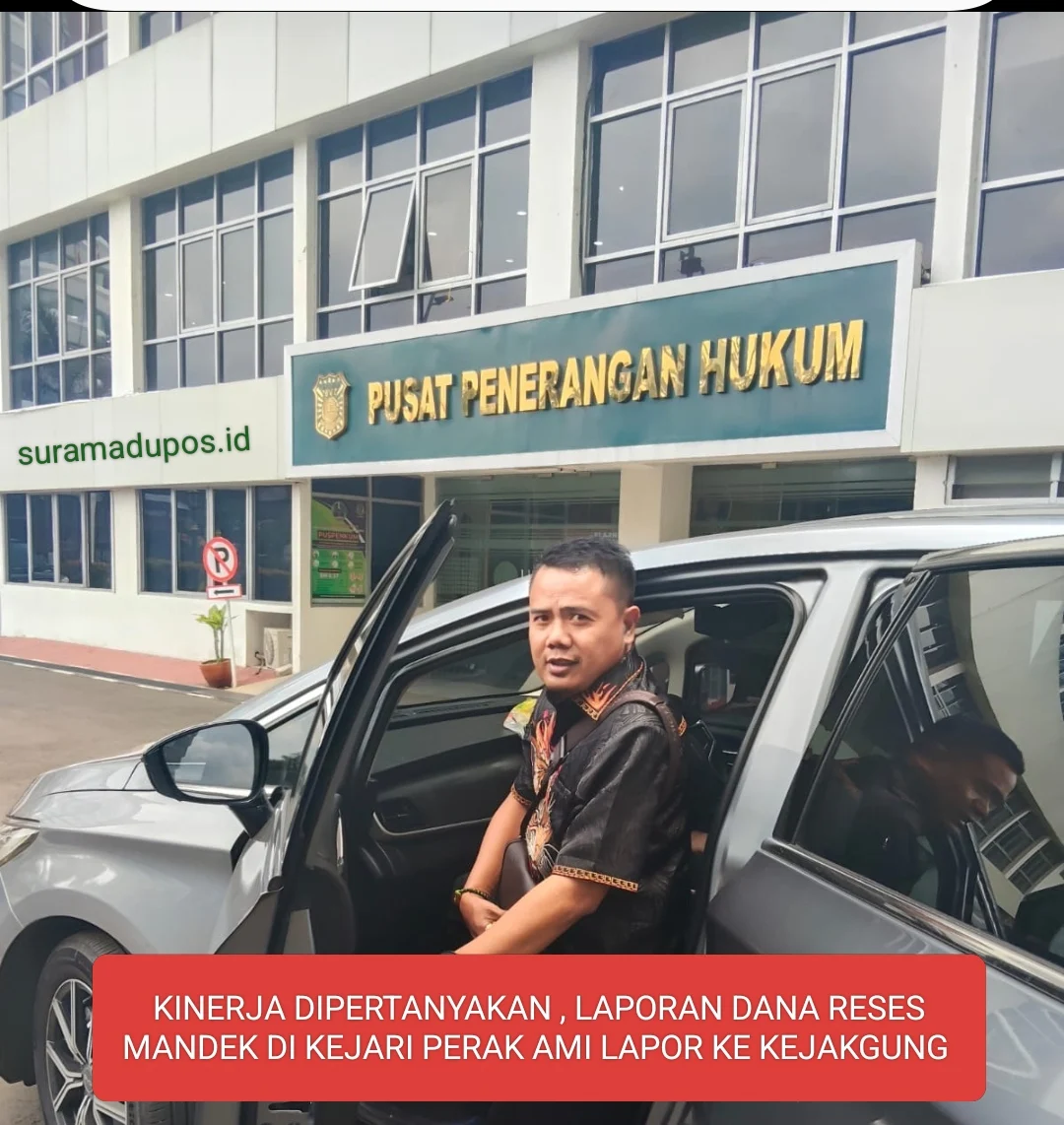 Kinerja Dipertanyakan, Laporan Dana Reses Mandek di Kejari Tanjung Perak, AMI Lapor ke Kejagung