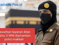 TAWARKAN LAYANAN IKLAN PALSU 3 WNI DIAMANKAN POLISI MAKKAH