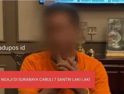Guru Ngaji di Surabaya Cabuli 7 Santri Laki-Laki