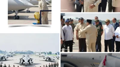 HADAPI GEOPOLITIK GLOBAL PRESIDEN PRABOWO MENYERAHKAN TAMBAHAN ALUTSISTA DI PANGKALAN TNI AU HALIM PERDANA KUSUMA