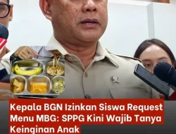 BGN IJINKAN SISWA MENENTUKAN MENU MAKANAN BERGIZI GRATIS
