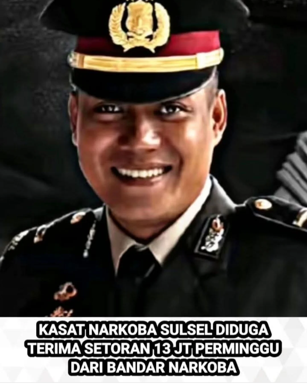 USAI KAPOLRES DAN KASAT BIMA , KINI KASAT NARKOBA TORAJA UTARA DITANGKAP KARENA MINTA UPETI NARKOBA