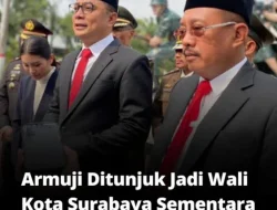 CAK ERI CAHYADI TUNAIKAN IBADAH HAJI ,ARMUJI DITUNJUK PELAKSANA HARIAN (Plh) WALIKOTA SURABAYA