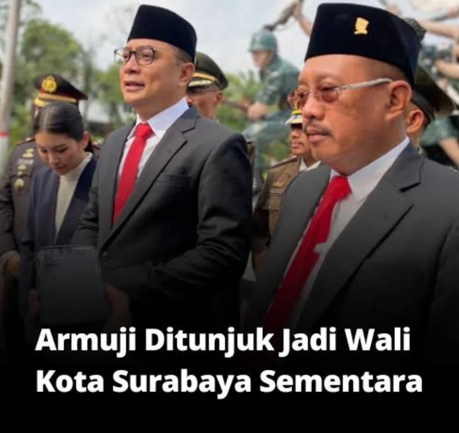 CAK ERI CAHYADI TUNAIKAN IBADAH HAJI ,ARMUJI DITUNJUK PELAKSANA HARIAN (Plh) WALIKOTA SURABAYA