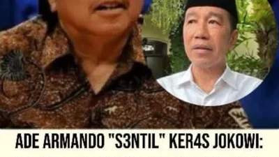 Ade Armando Sarankan Jokowi Jaga Jarak dengan PSI Saat Safari Politik