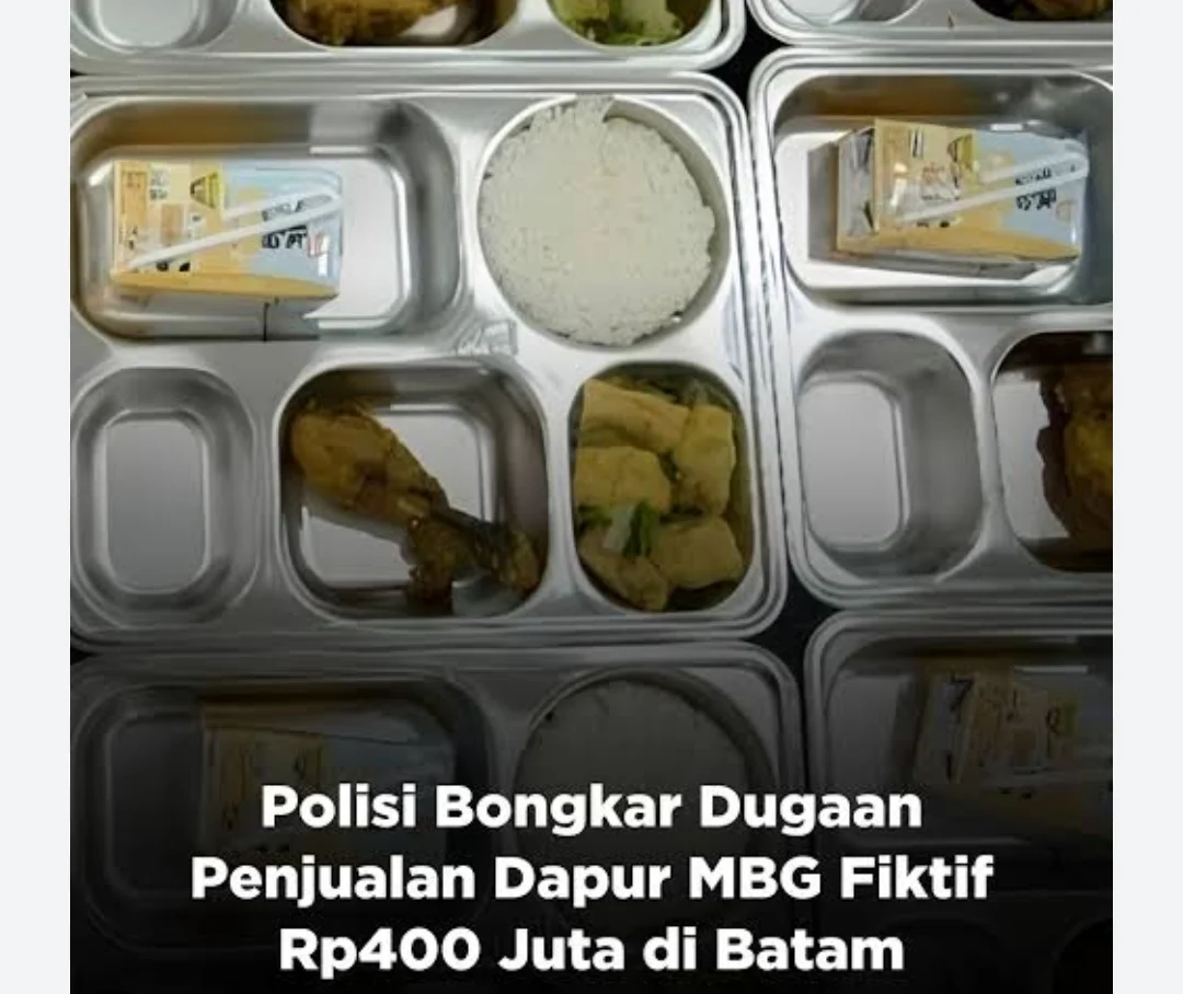 DUGAAN JUAL BELI DAPUR MBG KOTA BATAM TERBONGKAR