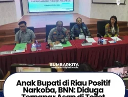 DIDUGA PESTA NARKOBA DI PEKANBARU ANAK BUPATI RIAU DIAMANKAN BNN KOTA PEKAN BARU