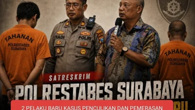 Dua Pelaku Baru Kasus Penculikan dan Pemerasan dengan korban disekap di Blora kini Diamankan POLRESTABES Surabaya