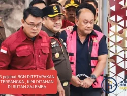 MANTAN KETUA BGN DADANG IDAYANA DAN 2 PEJABAT BGN DITETAPKAN TERSANGKA KORUPSI TATA KELOLA MBG DAN DITAHAN DI RUTAN SALEMBA