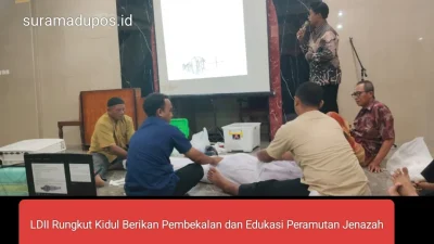 LDII Rungkut Kidul Berikan Pembekalan dan Edukasi Peramutan Jenazah
