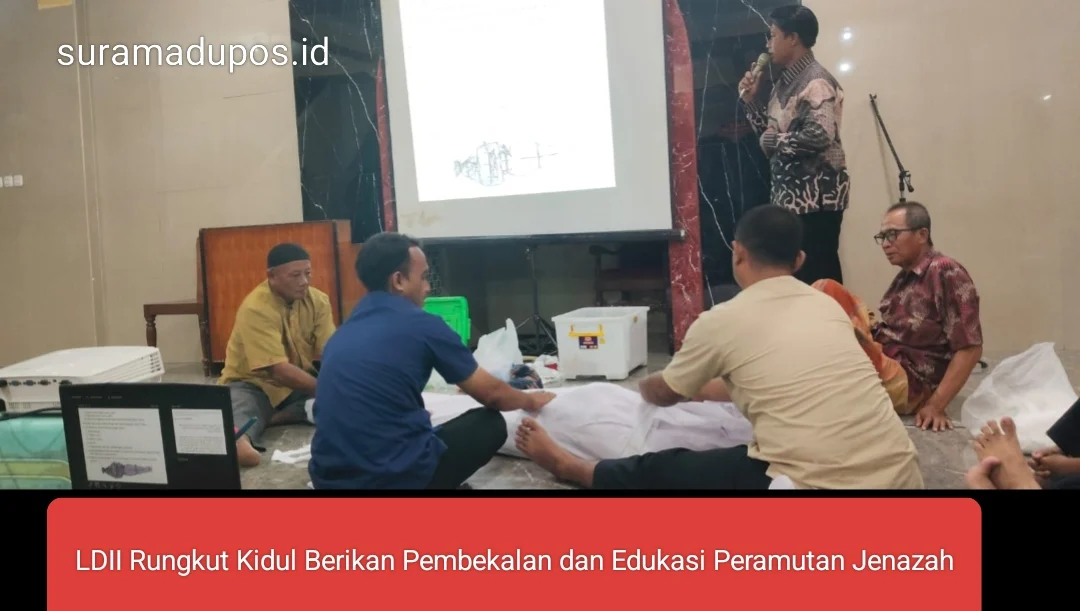 LDII Rungkut Kidul Berikan Pembekalan dan Edukasi Peramutan Jenazah