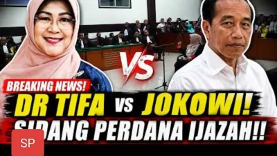 SIDANG PERDANA DOKTER TIFA DIGELAR HARI INI, JOKOWI AKAN HADIR SAAT PEMBUKTIAN