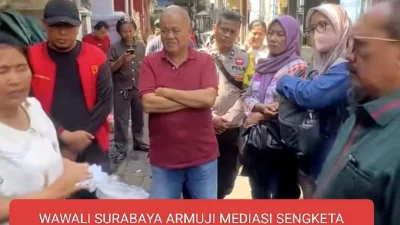 WAWALI SURABAYA ARMUJI MEDIASI SENGKETA KEPEMILIKAN RUMAH DI SURABAYA