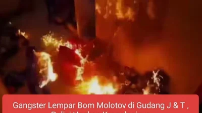 Gangster Lempar Bom Molotov di Gudang J&T Kebumen hingga 4 Orang Ditangkap, Polisi Ungkap Kronologinya