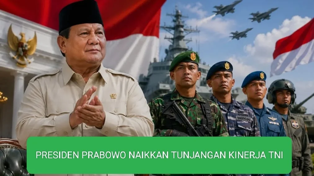 PRESIDEN PRABOWO NAIKKAN TUNJANGAN KINERJA TNI