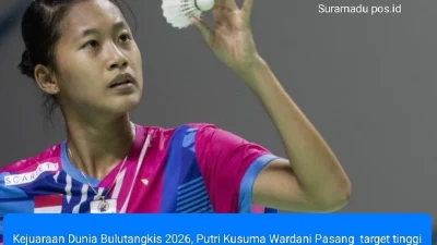Kejuaraan Dunia Bulutangkis 2026, Putri Kusuma Wardani Pasang target tinggi