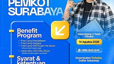 UNIVERSITAS NAROTAMA Berikan Program Bantuan Pendidikan PEMKOT Surabaya