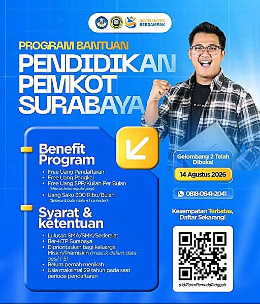UNIVERSITAS NAROTAMA Berikan Program Bantuan Pendidikan PEMKOT Surabaya