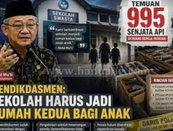 MENDIKDASMEN  ABDUL MU’TI  ANGKAT SUARA TENTANG TEMUAN 995 SENJATA DI LINGKUNGAN SEKOLAH SWASTA