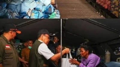 BANTUAN KORBAN GEMPA NTT DARI PEMERINTAH DIPASTIKAN CEPAT DAN MERATA DI SELURUH WILAYAH