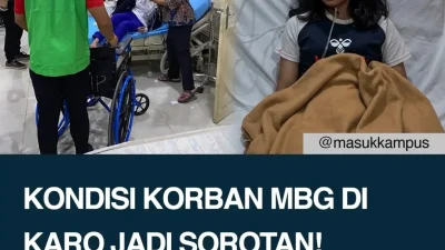 Febiola Br Purba, korban terduga keracunan MBG asal Kabupaten Karo, Sumatera Utara, kini mengalami kehilangan ingatan ?