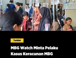 MBG WATCH DESAK POLISI LANJUTKAN PIDANA KERACUNAN MBG UNTUK SPPG YANG BERMASALAH