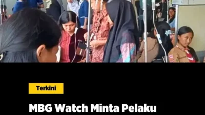 MBG WATCH DESAK POLISI LANJUTKAN PIDANA KERACUNAN MBG UNTUK SPPG YANG BERMASALAH