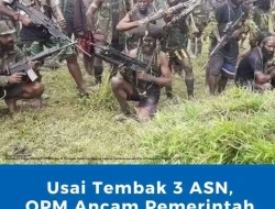 USAI BUNUH 3 ASN, ORGANISASI PAPUA MERDEKA ANCAM PEMERINTAH DAN WARGA LOKAL