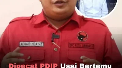 BERKUNJUNG KE RUMAH JOKOWI, ACHMAD HIDAYAT RESMI DIBERHENTIKAN DARI KEANGGOTAAN PDIP
