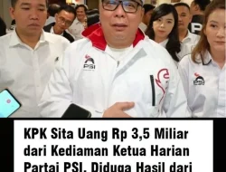 Ketua Harian DPP PSI Ahmad Ali.