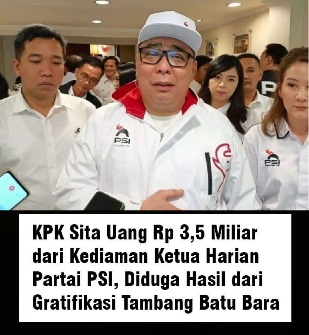 Ketua Harian DPP PSI Ahmad Ali.